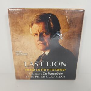 Last Lion The Fall and Rise of Ted Kennedy Audiobook 7 HOUR COMPACT DISC SET New